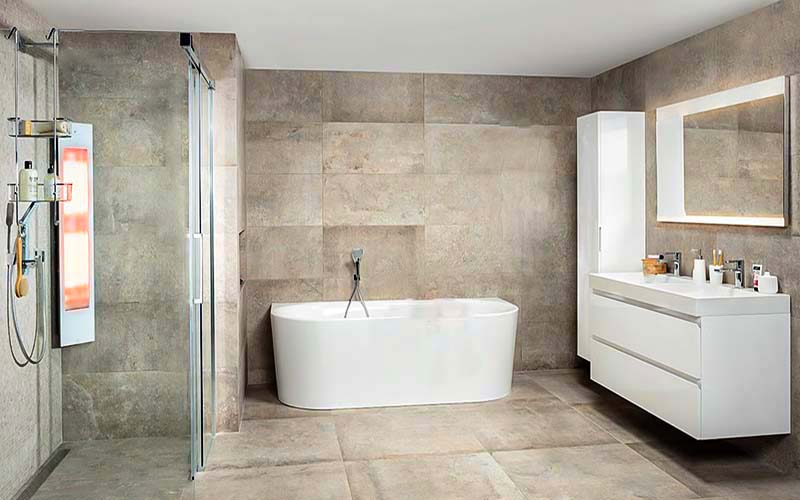 Küvetli banyo